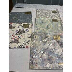 Lot of 19 pkgs Vtg Hallmark Sheet Wrapping Paper Original Cost 0.25 USA